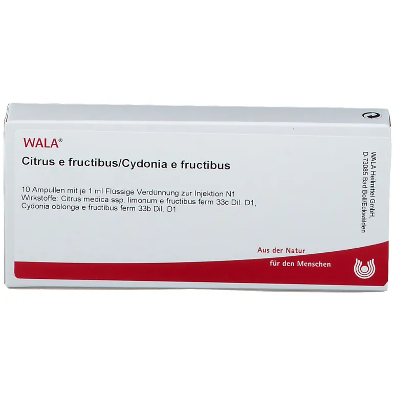 shopapotheke WALA® Citrus E Fructib. Cydonia E Fructib. Ampullen