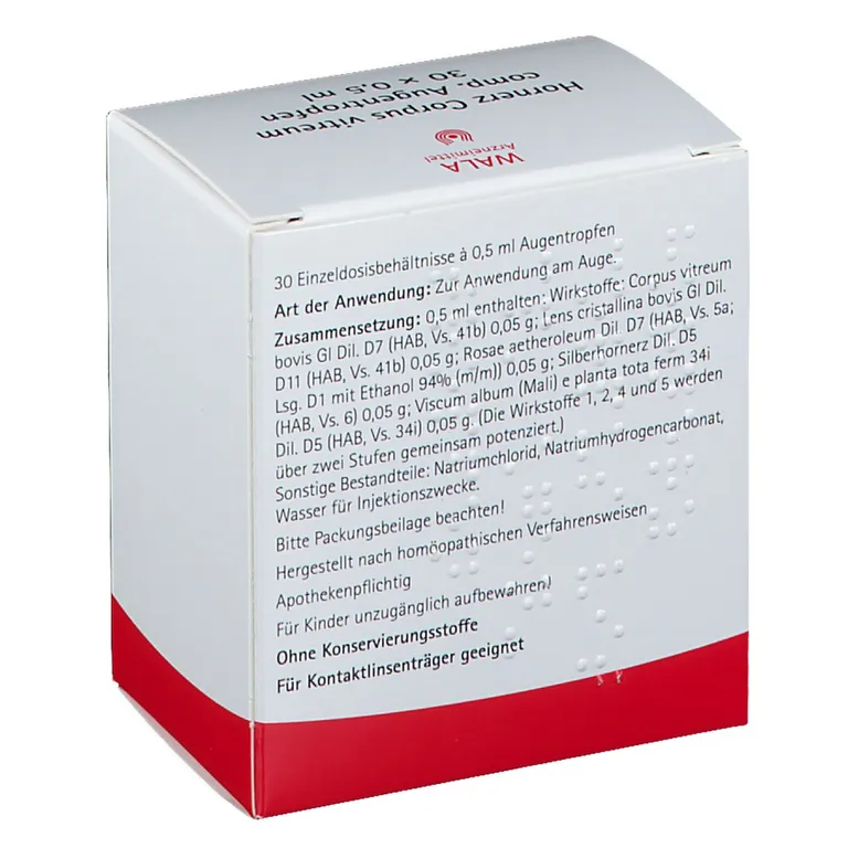 Shopapotheke WALA® HORNERZ/ Corpus Vitreum Comp. Augentropfen