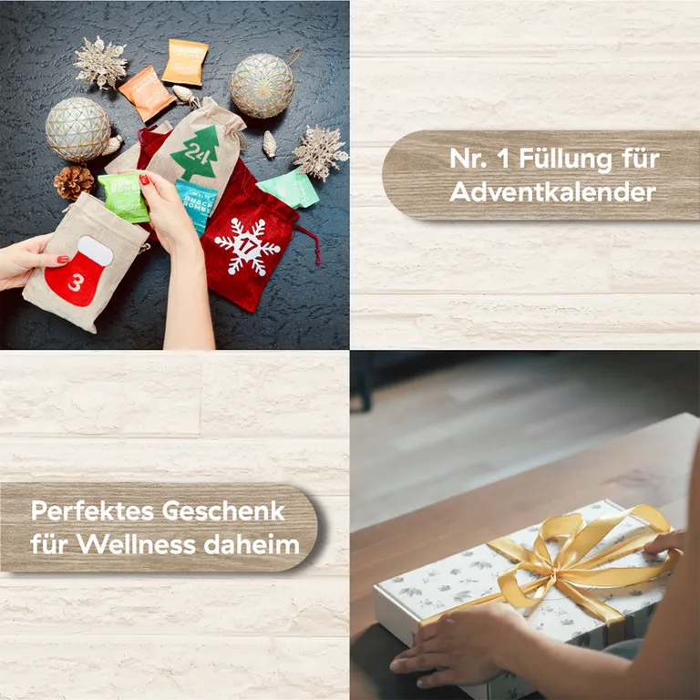 Shopapotheke WALTZ 7 Duschwellness-Bestseller-Set Mit 16 Duschbomben
