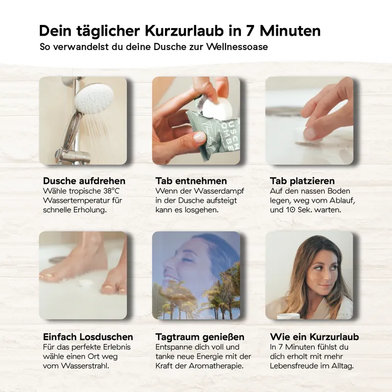 Shopapotheke WALTZ 7 Duschwellness-Bestseller-Set Mit 16 Duschbomben