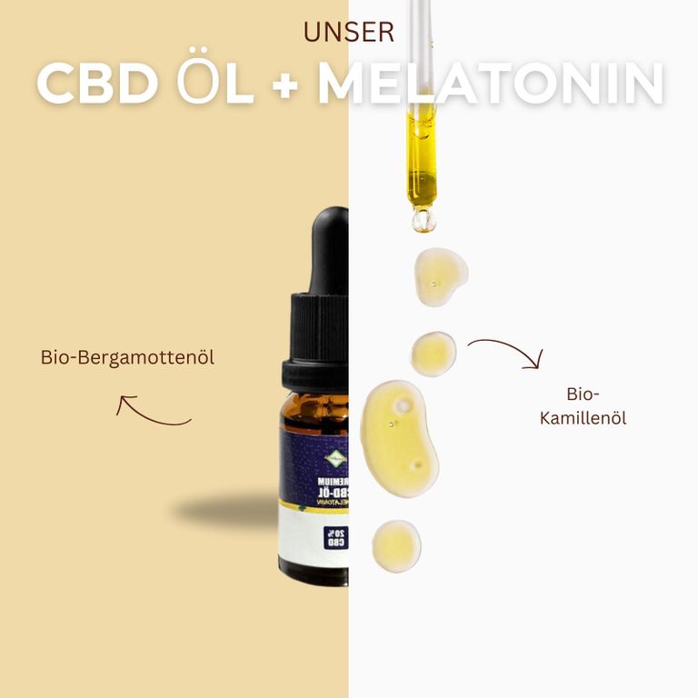 Shopapotheke Weedness - CBD Öl 20 % Vollspektrum + Melatonin