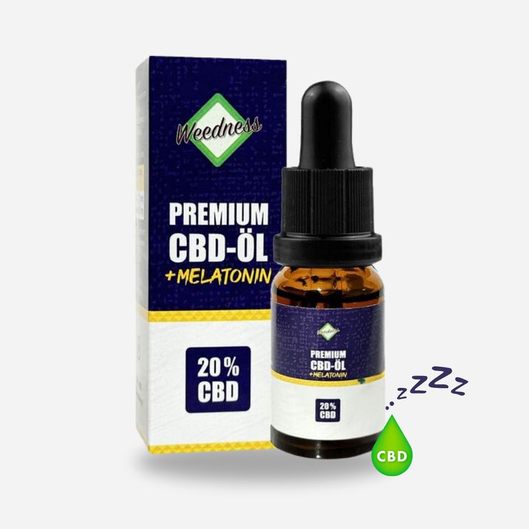 shopapotheke Weedness - CBD Öl 20 % Vollspektrum + Melatonin