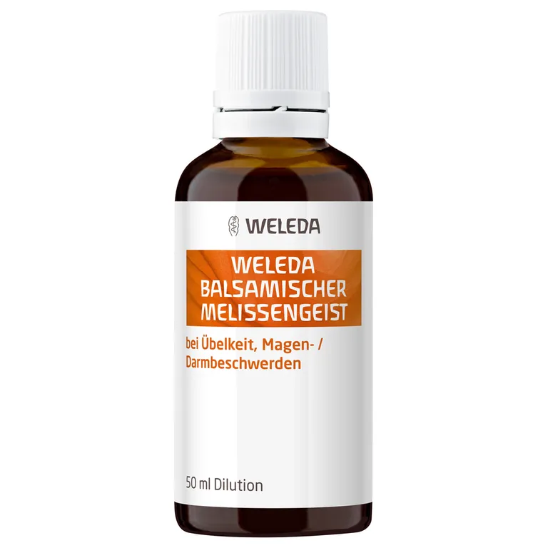 Shopapotheke Weleda Balsamischer Melissengeist - Hilft Bei Kreislaufproblemen Übelkeit Erbrechen Bauchschmerzen & Zahnschmerzen
