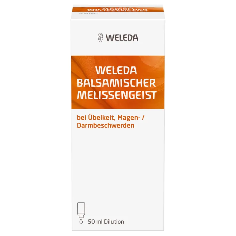 Shopapotheke Weleda Balsamischer Melissengeist - Hilft Bei Kreislaufproblemen Übelkeit Erbrechen Bauchschmerzen & Zahnschmerzen