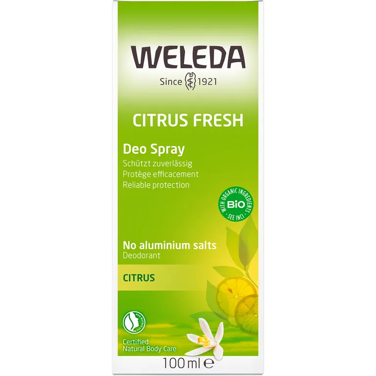 Shopapotheke Weleda Deo Spray Citrus Fresh - Zuverlässige Natürliche Wirkung Ohne Aluminiumsalze