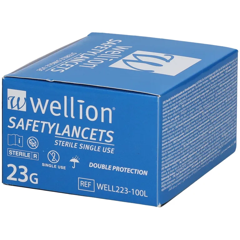 Shopapotheke Wellion® Safetylancets Steril 2 2 Mm 23 G