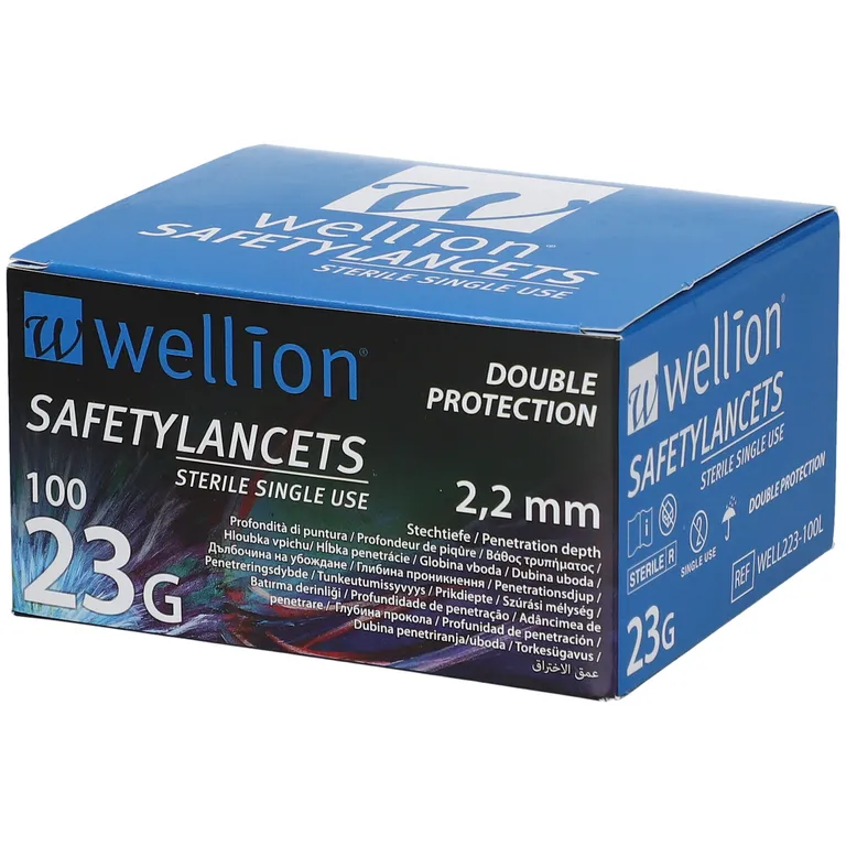 shopapotheke Wellion® Safetylancets steril 2 2 mm 23 G