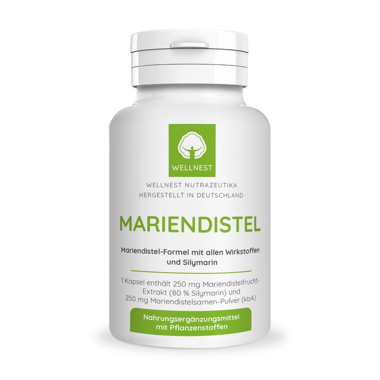 shopapotheke Wellnest Mariendistel-Silymarin-Komplex Plus 500 mg