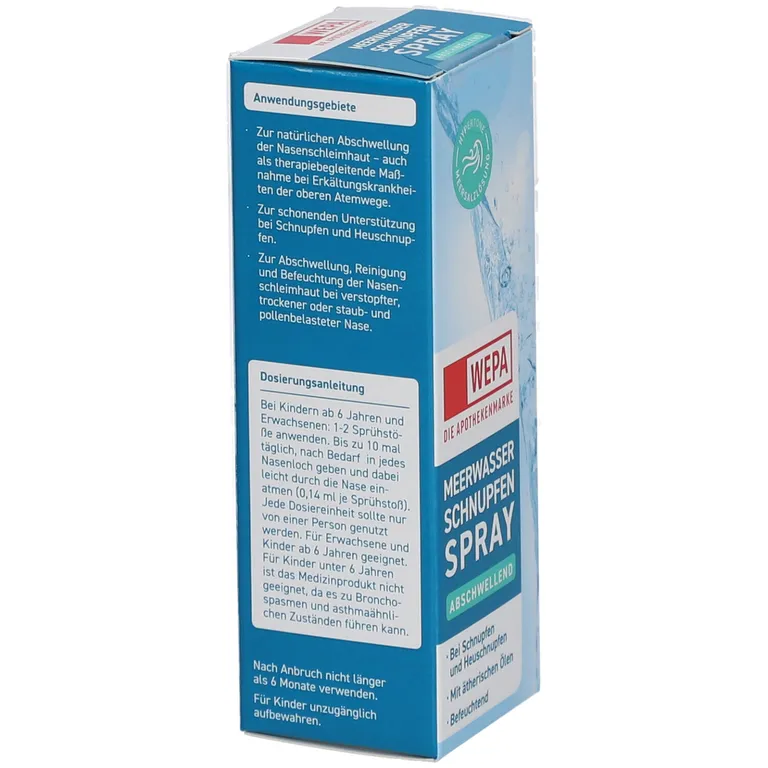 Shopapotheke WEPA Meerwasser Schnupfenspray Abschwellend