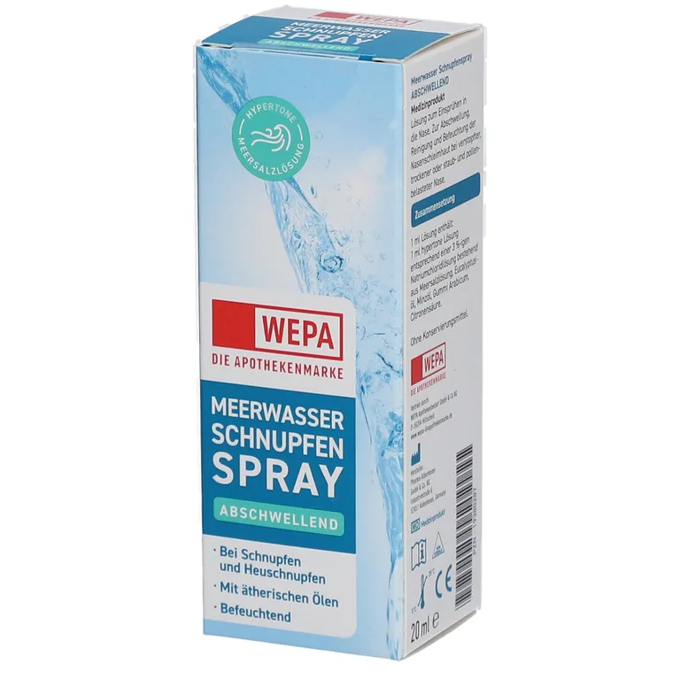 shopapotheke WEPA Meerwasser Schnupfenspray abschwellend