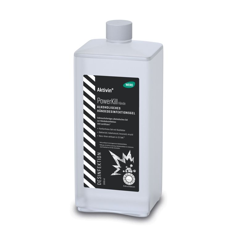 Shopapotheke WERO Aktivin® PowerKill Hände Desinfektionsgel