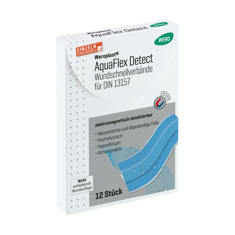 shopapotheke WERO AquaFlex Detect Wundschnellverbände DIN 13157