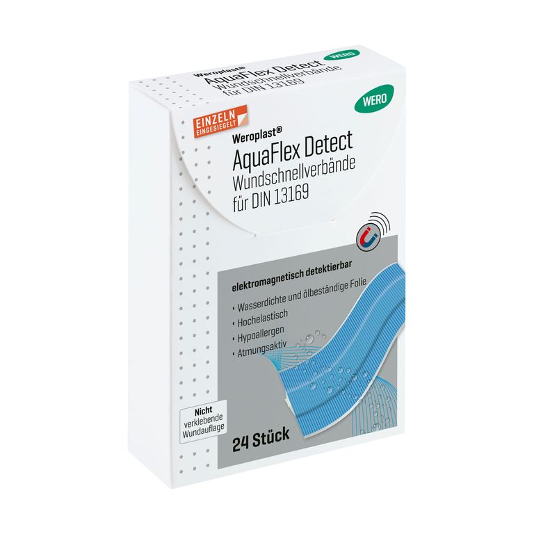 shopapotheke WERO AquaFlex Detect Wundschnellverbände DIN 13169