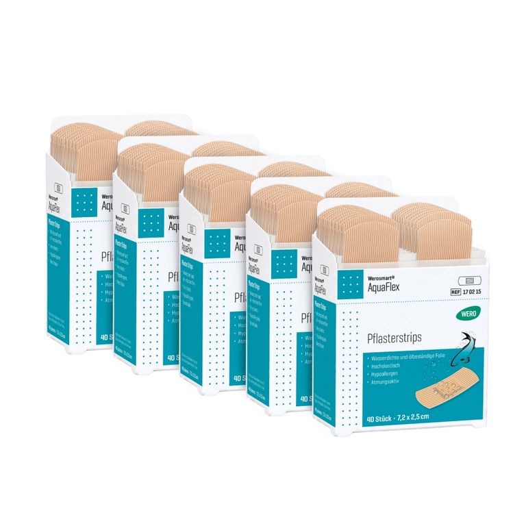 Shopapotheke WERO AquaFlex Pflasterstrips Pflasterspender-Einsätze