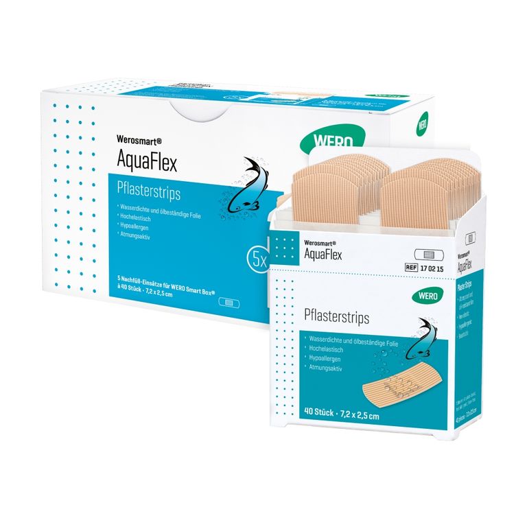 shopapotheke WERO AquaFlex Pflasterstrips Pflasterspender-Einsätze