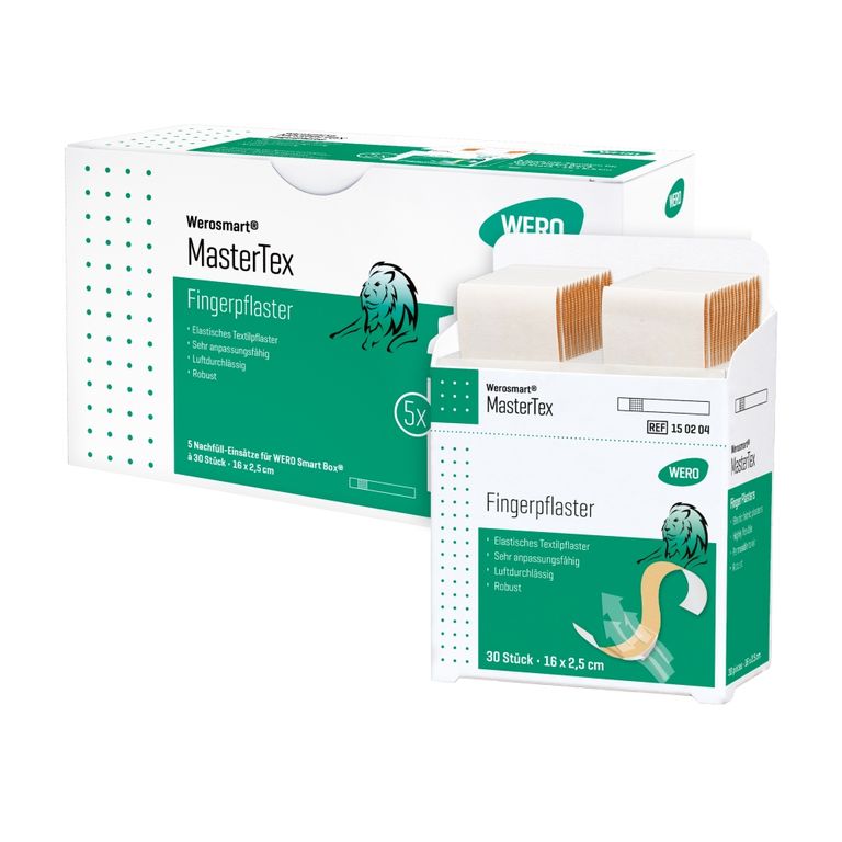shopapotheke WERO MasterTex Fingerpflaster Pflasterspender-Einsätze