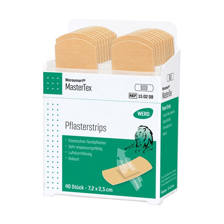 Shopapotheke WERO MasterTex Pflasterstrips Pflasterspender-Einsatz
