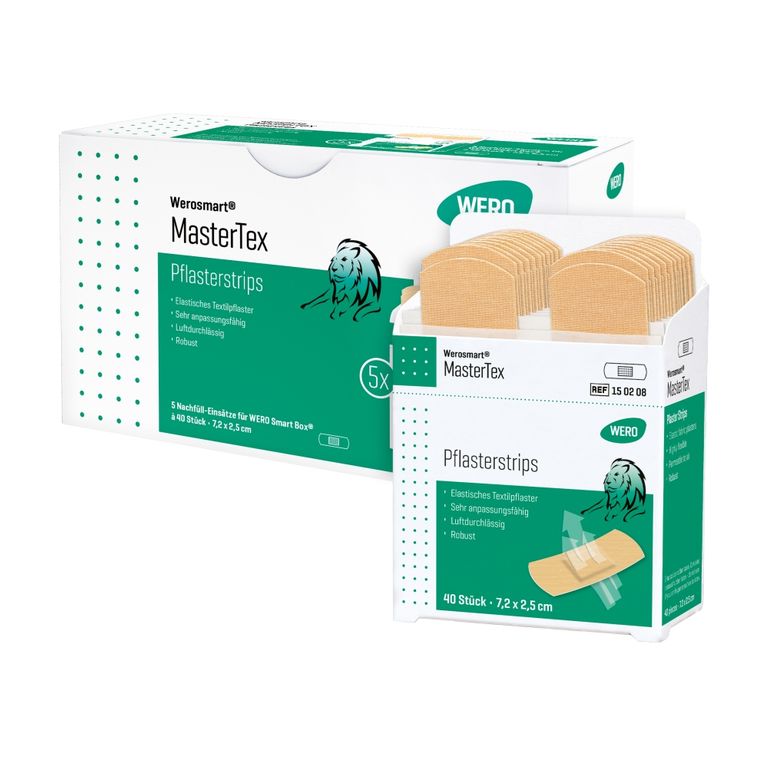 shopapotheke WERO MasterTex Pflasterstrips Pflasterspender-Einsätze
