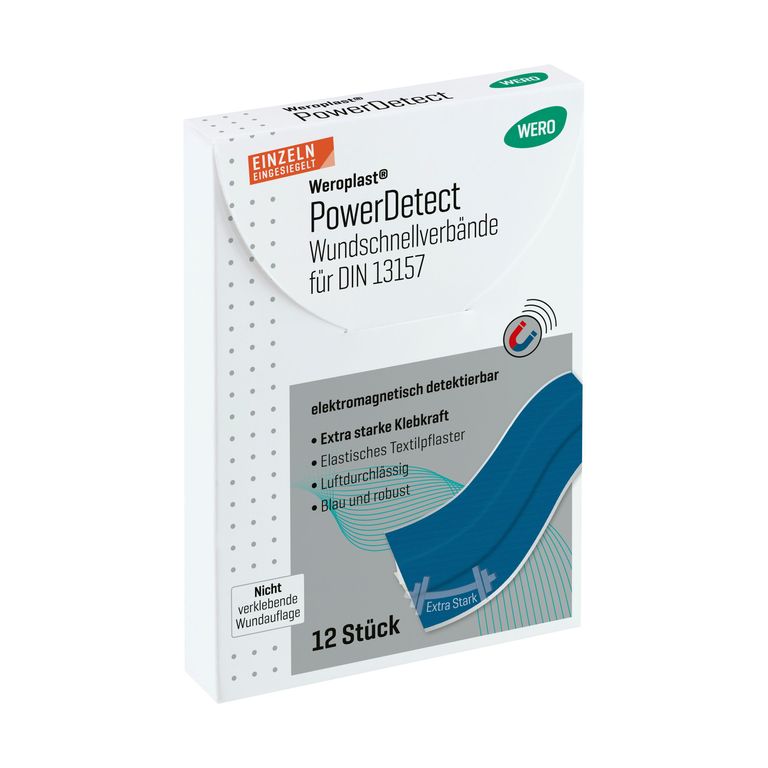 shopapotheke WERO PowerDetect Wundschnellverbände DIN 13157