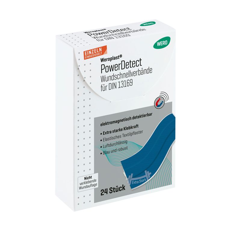 shopapotheke WERO PowerDetect Wundschnellverbände DIN 13169