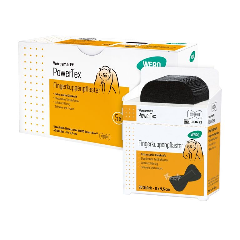 shopapotheke WERO PowerTex Fingerkuppenpflaster Pflasterspender-Einsätze