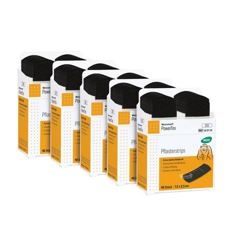 Shopapotheke WERO PowerTex Pflasterstrips Pflasterspender-Einsätze
