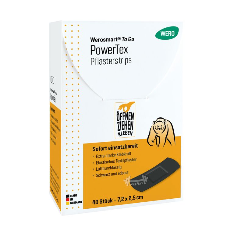 shopapotheke WERO To Go PowerTex Sofortpflaster Pflasterstrips