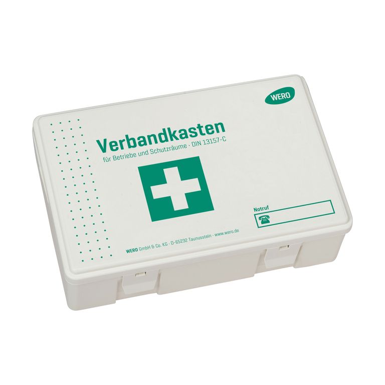shopapotheke WERO Verbandkasten DIN 13157-C für Betriebe und Schutzräume