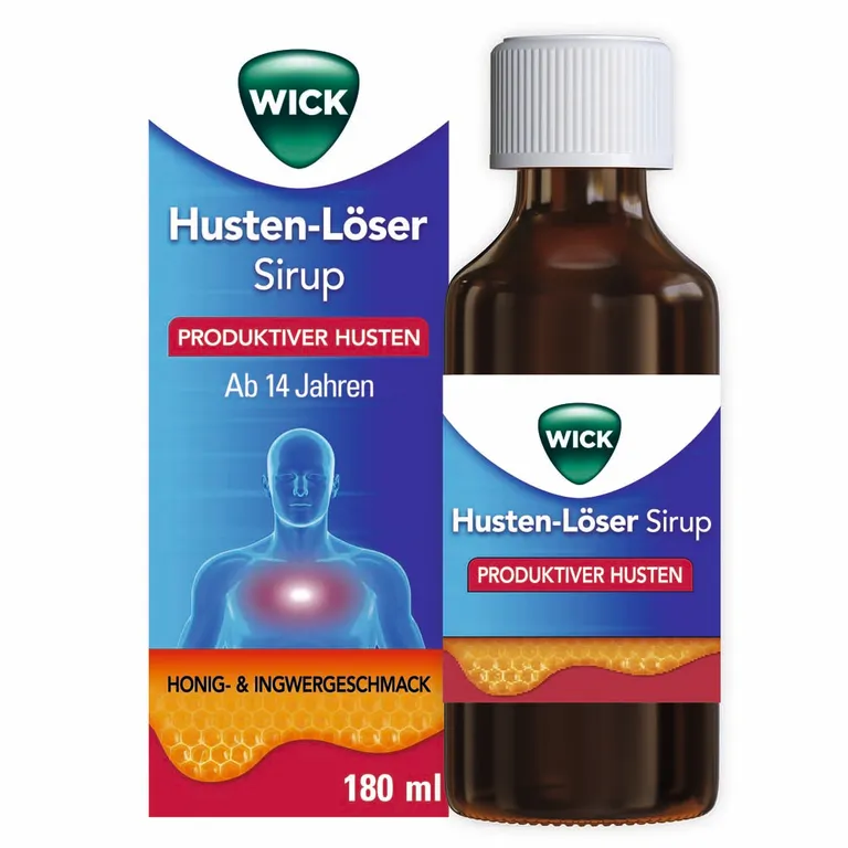 shopapotheke WICK Husten-Löser Sirup mit Honigaroma