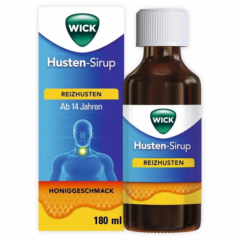 shopapotheke WICK Husten-Sirup gegen Reizhusten mit Honig