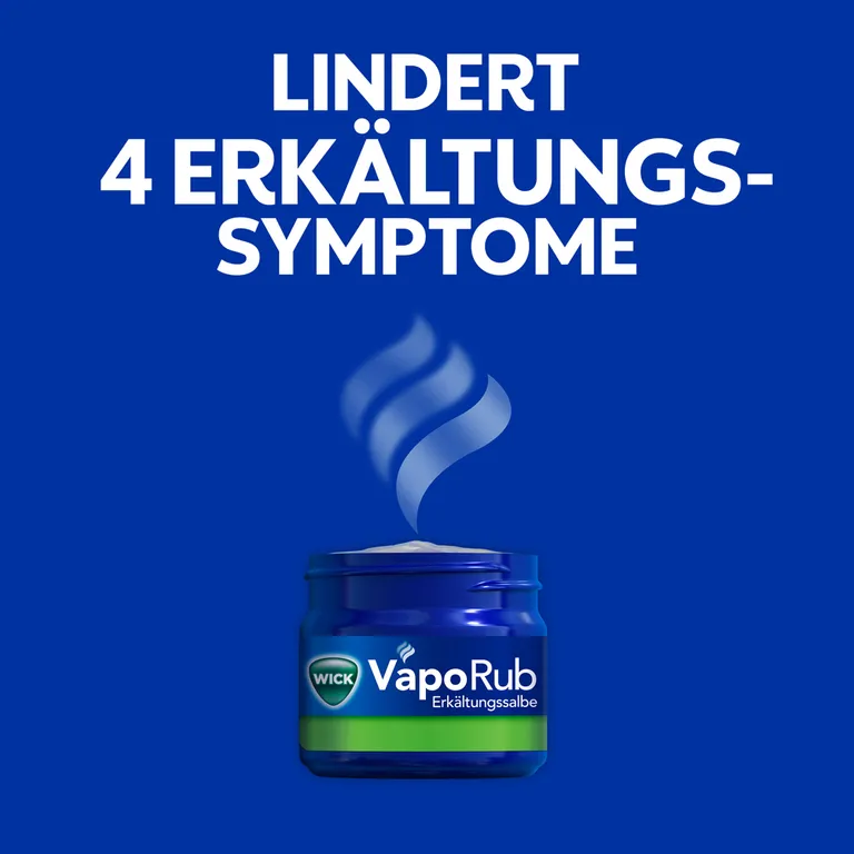 Shopapotheke WICK VapoRub Erkältungssalbe Linderung Von 4 Erkältungssymptomen