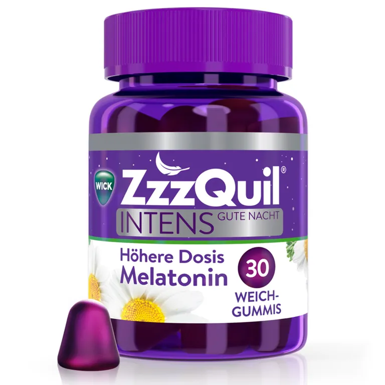 shopapotheke WICK ZzzQuil Gute Nacht INTENS Höhere Dosis Melatonin*