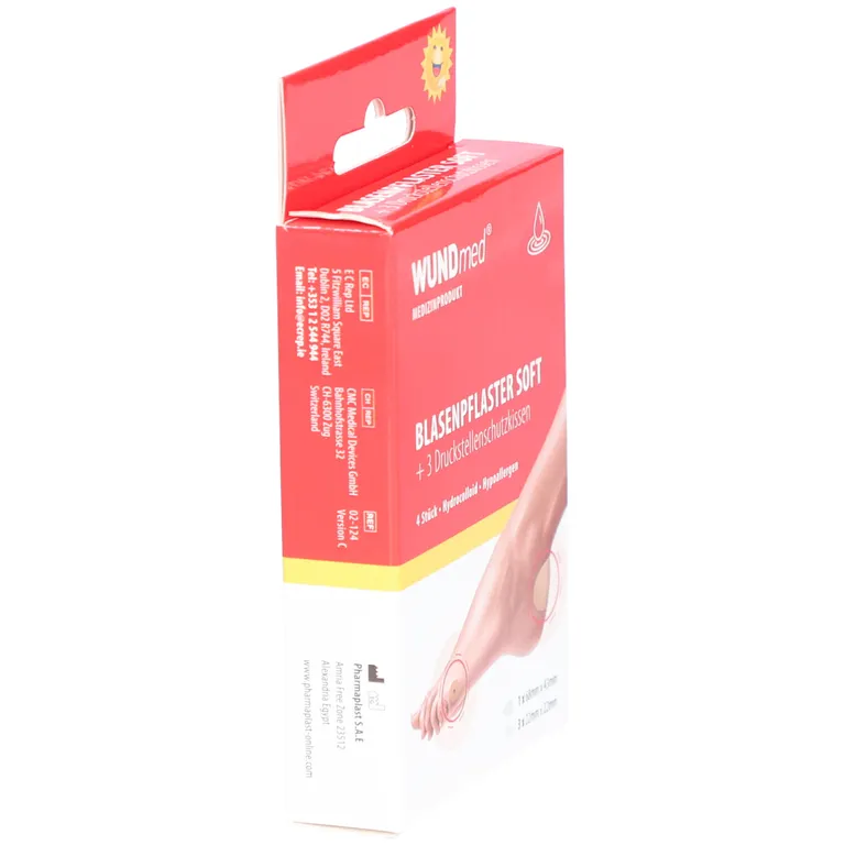 Shopapotheke WUNDmed® BLASENPFLASTER SOFT + 3 Druckstellenschutzkissen