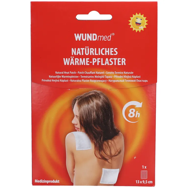 shopapotheke WUNDmed® Natürliches Wärme-Pflaster 13 cm x 9 5 cm