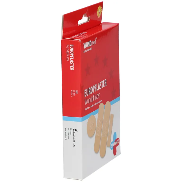 Shopapotheke WUNDmed® Wund-Pflaster Luftdurchlässig+wasserfest 4 Größen
