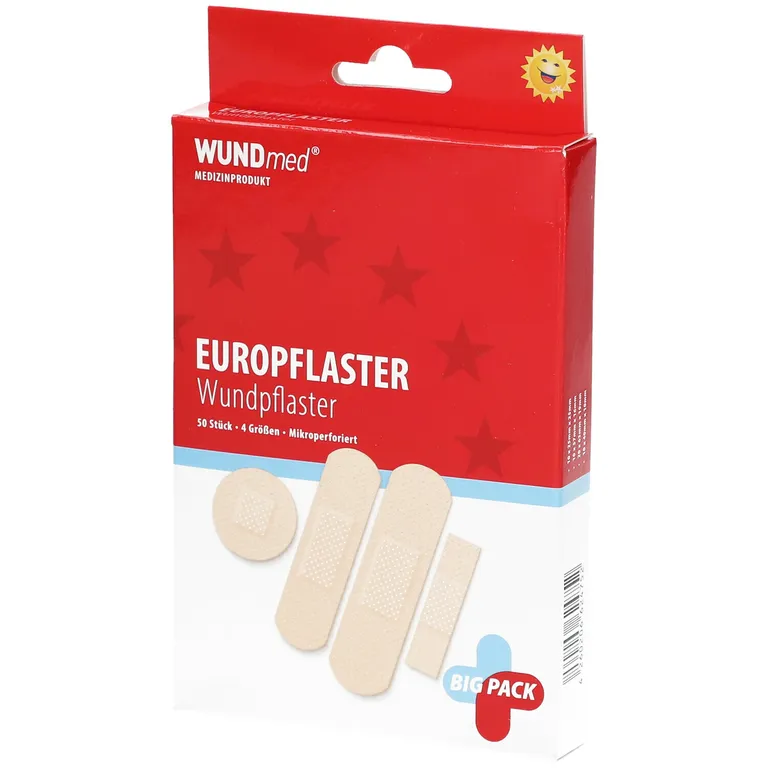 shopapotheke WUNDmed® Wund-Pflaster luftdurchlässig+wasserfest 4 Größen