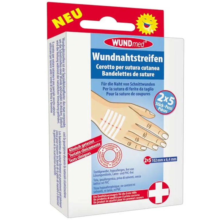 shopapotheke WUNDmed® Wundnahtstreifen 102 x 6 4 mm