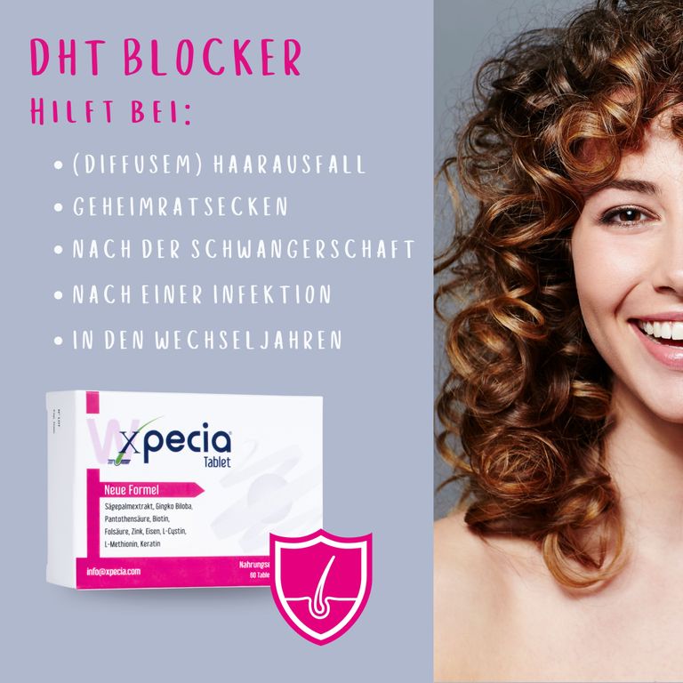 Shopapotheke Xpecia Gegen Haarausfall Bei Frauen DHT Blocker
