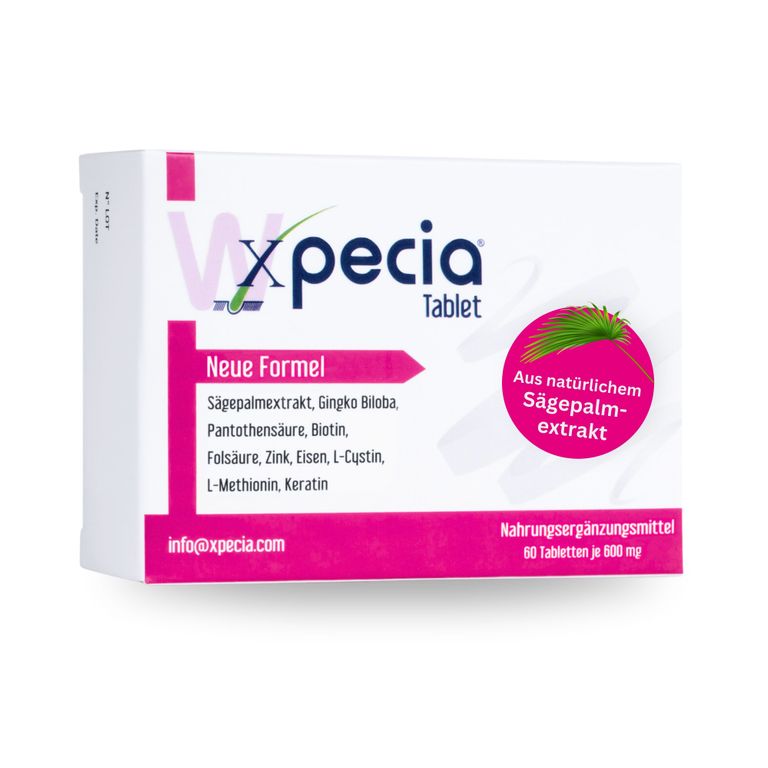 shopapotheke Xpecia gegen Haarausfall bei Frauen DHT Blocker
