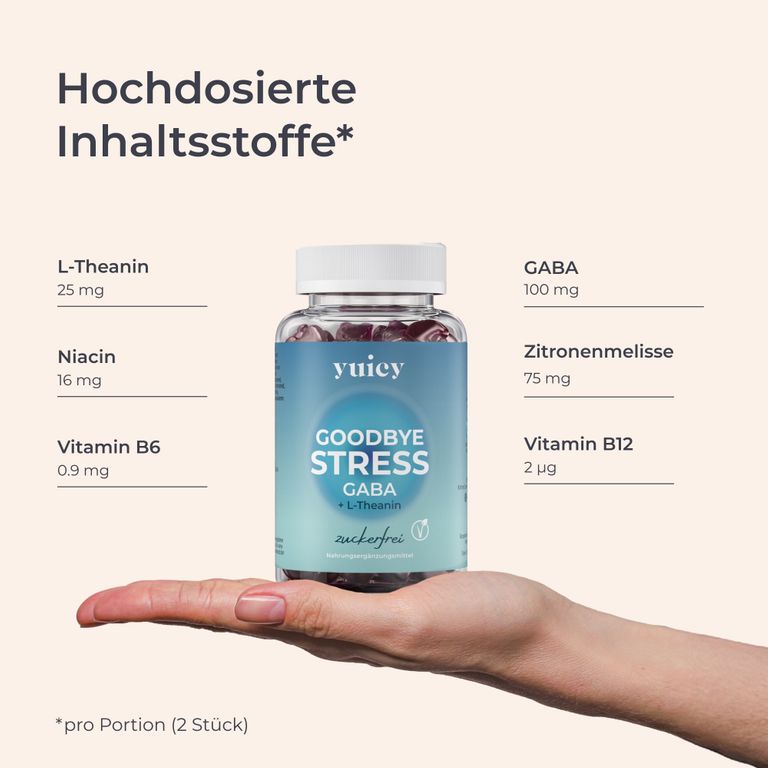 Shopapotheke Yuicy® Good Bye Stress Gummies- Für Mehr Entspannung