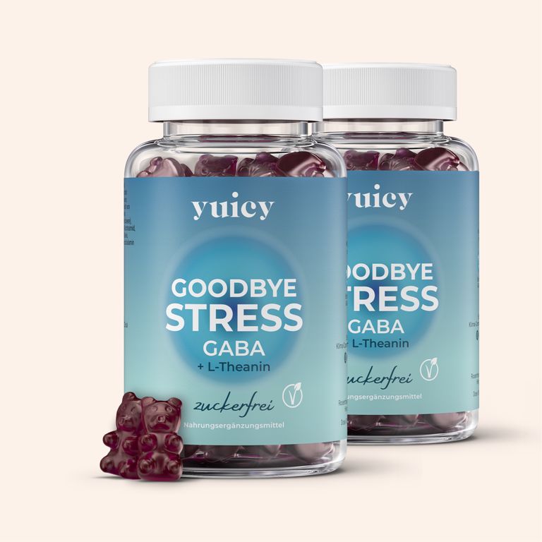 shopapotheke yuicy® Good Bye Stress gummies- für mehr Entspannung