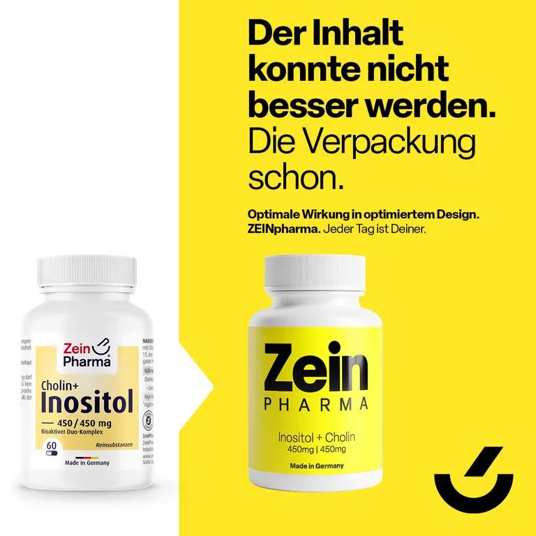 Shopapotheke ZeinPharma® Cholin Inositol Kapseln 450/450 Mg