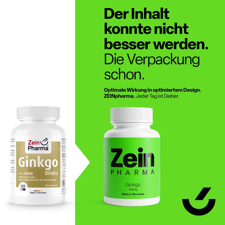 Shopapotheke ZeinPharma® Ginkgo Biloba Kapseln 100 Mg