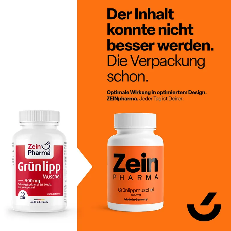 Shopapotheke ZeinPharma® Grünlippmuschel Kapseln 500 Mg