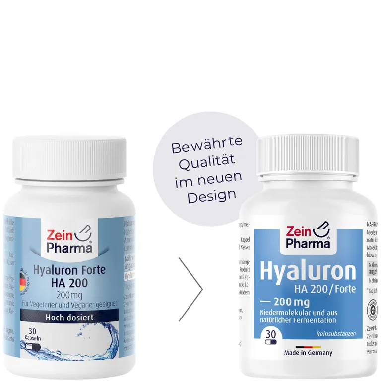 Shopapotheke ZeinPharma® Hyaluron Forte Kapseln HA 200 Mg