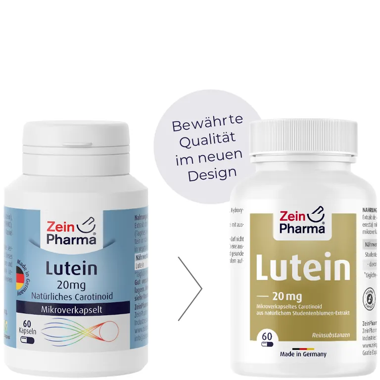 Shopapotheke ZeinPharma® Lutein Kapseln 20 Mg ZeinPhama