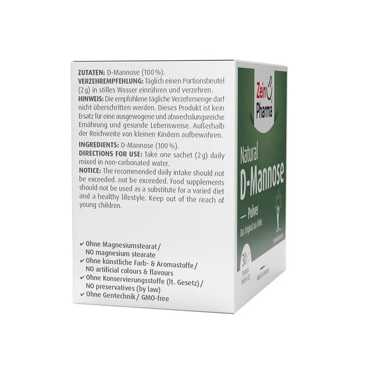 Shopapotheke ZeinPharma® Natural D-Mannose 2000 Mg