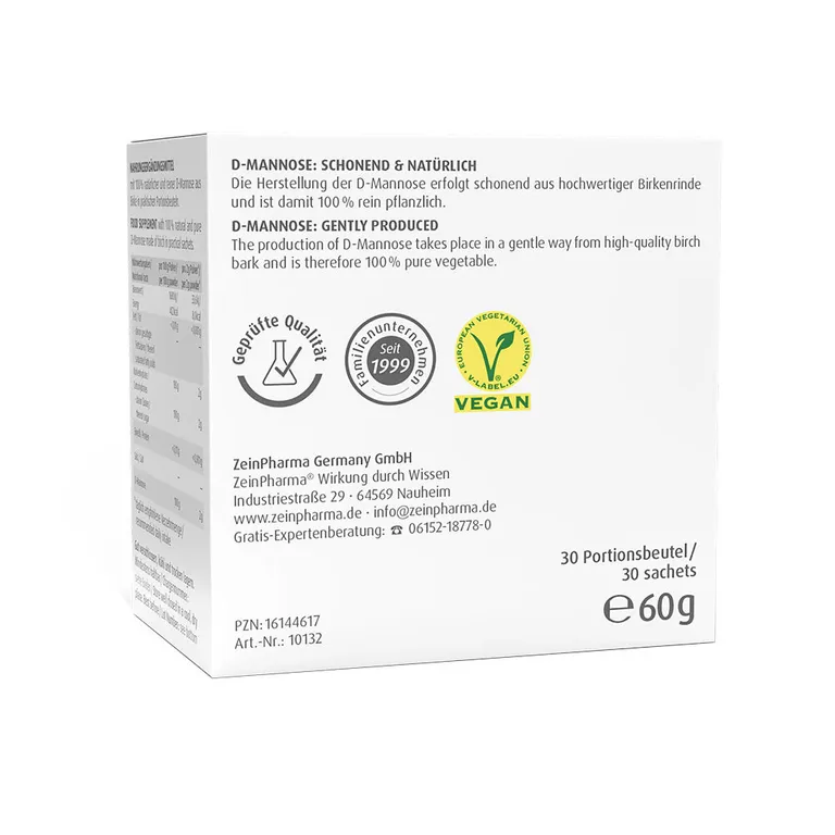 Shopapotheke ZeinPharma® Natural D-Mannose 2000 Mg