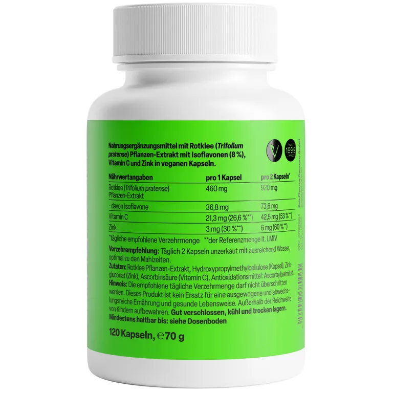 Shopapotheke ZeinPharma® Rotklee Kapseln MenoVital Plus® 460 Mg