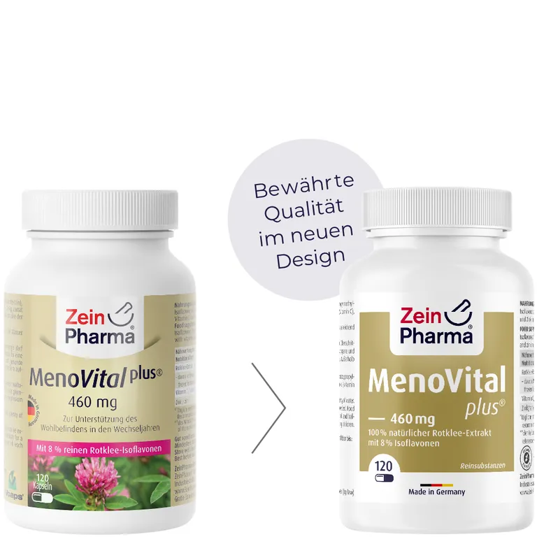 Shopapotheke ZeinPharma® Rotklee Kapseln MenoVital Plus® 460 Mg